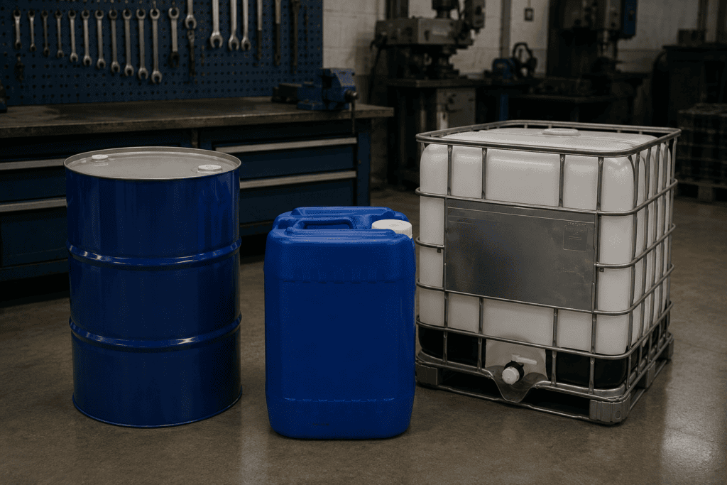oil containers placeholder